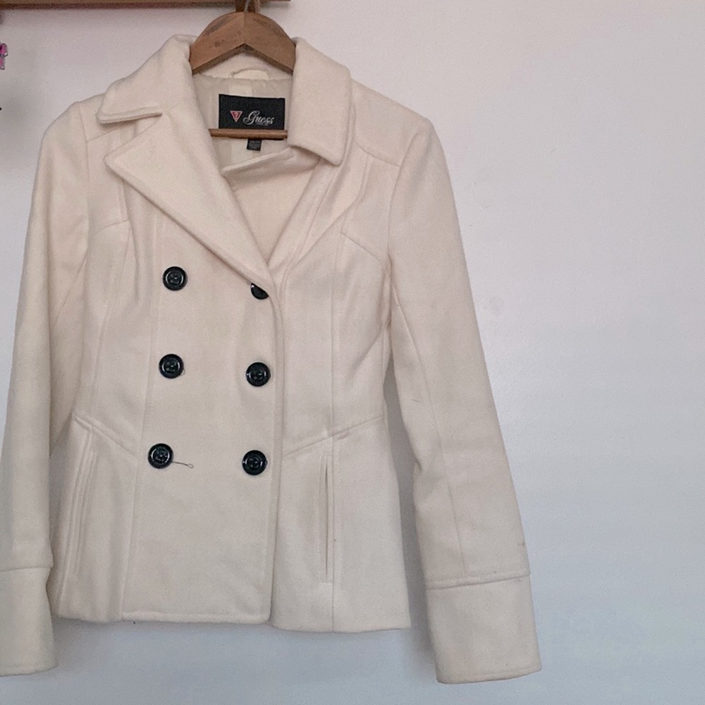 Guess wool coat XS